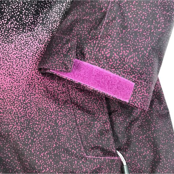 COLUMBIA Ruby River Hooded 3 in 1 Jacket Sz M Ombre Everyday Travel Fleece Liner - Picture 8 of 13